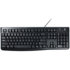 Logitech K120/Drôtová USB/US layout/Čierna Logitech K120/Drôtová USB/US layout/Čierna