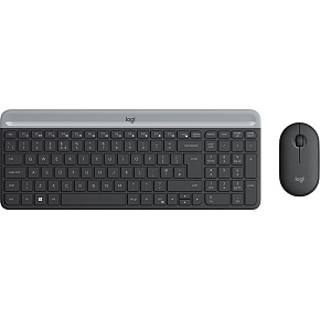 PROMO set Logitech slim Wireless MK470 graphite US PROMO set Logitech slim Wireless MK470 graphite US