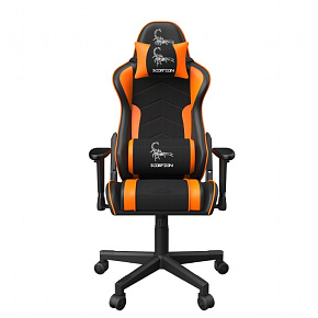 Gembird herná stolička Scorpion čierna/oranžová Gembird herná stolička Scorpion čierna/oranžová