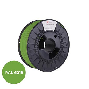 Tlačová struna (filament) C-TECH PREMIUM LINE, PETG, zelenožltá, RAL6018, 1,75mm, 1kg Tlačová struna (filament) C-TECH PREMIUM LINE, PETG, zelenožltá, RAL6018, 1,75mm, 1kg