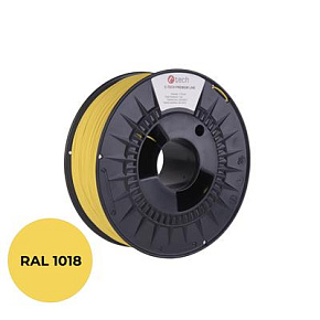 Tlačová struna (filament) C-TECH PREMIUM LINE, PETG, zinková žltá, RAL1018, 1,75mm, 1kg Tlačová struna (filament) C-TECH PREMIUM LINE, PETG, zinková žltá, RAL1018, 1,75mm, 1kg