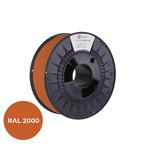 Tlačová struna (filament) C-TECH PREMIUM LINE, ABS, žltooranžová, RAL2000, 1,75mm, 1kg Tlačová struna (filament) C-TECH PREMIUM LINE, ABS, žltooranžová, RAL2000, 1,75mm, 1kg