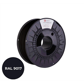 Filament C-TECH PREMIUM LINE, TPU 90A, flexibilný, dopravná čierna, RAL9017, 1,75mm, 1kg Filament C-TECH PREMIUM LINE, TPU 90A, flexibilný, dopravná čierna, RAL9017, 1,75mm, 1kg