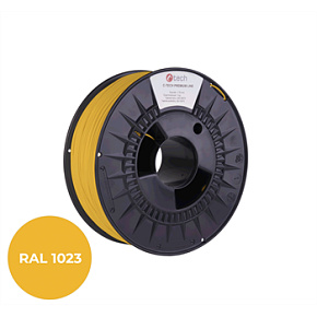 Filament C-TECH PREMIUM LINE, TPU 90A, flexibilný, dopravná žltá, RAL1023, 1,75mm, 1kg Filament C-TECH PREMIUM LINE, TPU 90A, flexibilný, dopravná žltá, RAL1023, 1,75mm, 1kg