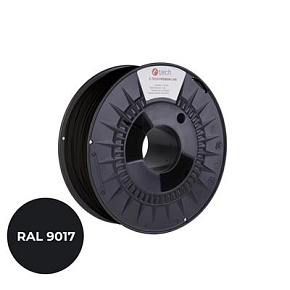 Tlačová struna (filament) C-TECH PREMIUM LINE, PA6, dopravná čierna, RAL9017, 1,75mm, 1kg Tlačová struna (filament) C-TECH PREMIUM LINE, PA6, dopravná čierna, RAL9017, 1,75mm, 1kg