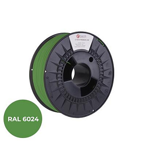 Tlačová struna (filament) C-TECH PREMIUM LINE, PETG, dopravná zelená, RAL6024, 1,75mm, 1kg Tlačová struna (filament) C-TECH PREMIUM LINE, PETG, dopravná zelená, RAL6024, 1,75mm, 1kg