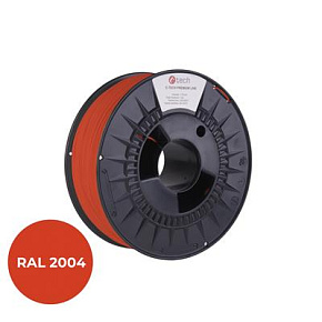 Tlačová struna (filament) C-TECH PREMIUM LINE, PETG, oranžová pravá, RAL2004, 1,75 mm, 1kg Tlačová struna (filament) C-TECH PREMIUM LINE, PETG, oranžová pravá, RAL2004, 1,75 mm, 1kg