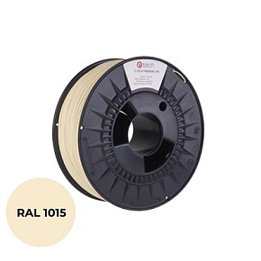 Tlačová struna (filament) C-TECH PREMIUM LINE, PETG, slonová kosť svetlá, RAL1015, 1,75mm, 1kg Tlačová struna (filament) C-TECH PREMIUM LINE, PETG, slonová kosť svetlá, RAL1015, 1,75mm, 1kg