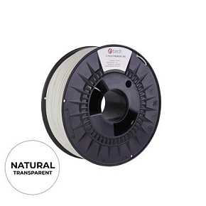 Tlačová struna (filament) C-TECH PREMIUM LINE, PETG, transparentná, 1,75mm, 1kg Tlačová struna (filament) C-TECH PREMIUM LINE, PETG, transparentná, 1,75mm, 1kg