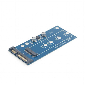 Gembird redukcia M.2 (NGFF) to Mini SATA 1.8" SSD adaptér Gembird redukcia M.2 (NGFF) to Mini SATA 1.8" SSD adaptér