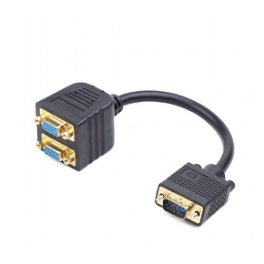 GEMBIRD VGA splitter VGA(M) -> 2xVGA(F) 20cm GEMBIRD VGA splitter VGA(M) -> 2xVGA(F) 20cm