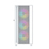 Gembird Fornax 4000 ARGB/Midi Tower/Transpar./Biela