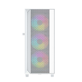 Gembird Fornax 4000 ARGB/Midi Tower/Transpar./Biela Gembird Fornax 4000 ARGB/Midi Tower/Transpar./Biela