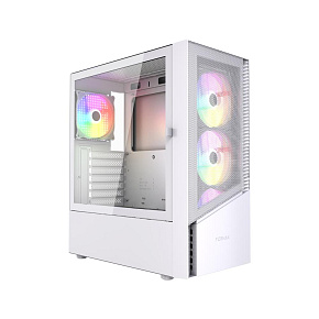 GEMBIRD Fornax 4300W/Midi Tower/Transpar./Biela GEMBIRD Fornax 4300W/Midi Tower/Transpar./Biela