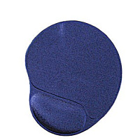 GEMBIRD Gél mouse pad with wrist support, blue