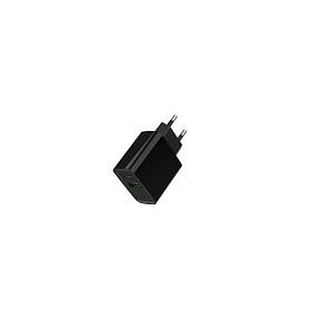 GEMBIRD PD nabíjačka USB-A USB C 20W čierna GEMBIRD PD nabíjačka USB-A USB C 20W čierna