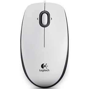Logitech B100/Kancelárska/Optická/800 DPI/Drôtová USB/Biela Logitech B100/Kancelárska/Optická/800 DPI/Drôtová USB/Biela
