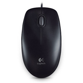 Logitech B100/Kancelárska/Optická/800 DPI/Drôtová USB/Čierna Logitech B100/Kancelárska/Optická/800 DPI/Drôtová USB/Čierna