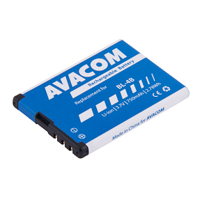 Batéria AVACOM GSNO-BL4B-S750 do mobilu Nokia 6111 Li-Ion 3,7 V 750mAh (náhrada BL-4B) Batéria AVACOM GSNO-BL4B-S750 do mobilu Nokia 6111 Li-Ion 3,7 V 750mAh (náhrada BL-4B)