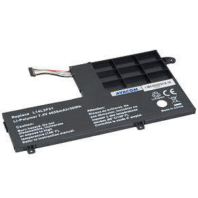 AVACOM batéria pre Lenovo S41, Yoga 500-151BD Li-Pol 7,4 V 4050mAh 30Wh AVACOM batéria pre Lenovo S41, Yoga 500-151BD Li-Pol 7,4 V 4050mAh 30Wh