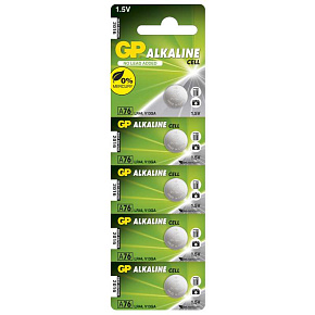 Alkalická Batéria GP LR44 (A76) - 5ks Alkalická Batéria GP LR44 (A76) - 5ks