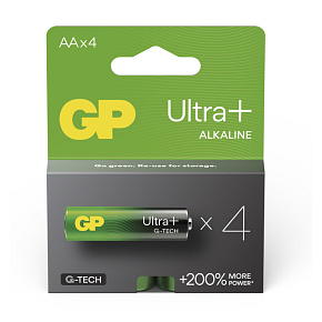 GP Alkalická batéria ULTRA PLUS AA (LR6) - 4ks GP Alkalická batéria ULTRA PLUS AA (LR6) - 4ks