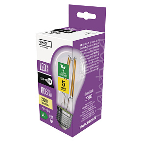 LED žiarovka A60/E27/3,8W/60W/806lm/teplá biela LED žiarovka A60/E27/3,8W/60W/806lm/teplá biela