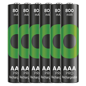 GP Nabíjací bat. ReCyko Pro AAA (HR03) 800mAh-6ks GP Nabíjací bat. ReCyko Pro AAA (HR03) 800mAh-6ks