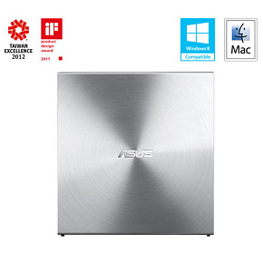 ASUS SDRW-08U5S-U strieborná ultraslim DRW USB-A + softvér ASUS SDRW-08U5S-U strieborná ultraslim DRW USB-A + softvér
