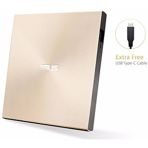 ASUS SDRW-08U9M-U zlatá ultraslim DRW USB-C/A ASUS SDRW-08U9M-U zlatá ultraslim DRW USB-C/A