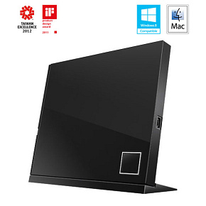 ASUS SBC-06D2X-U čierna slim Bluray USB-A ASUS SBC-06D2X-U čierna slim Bluray USB-A