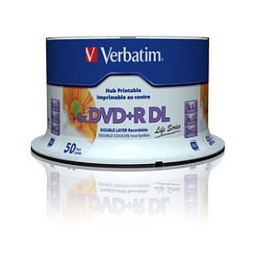 VERBATIM DVD+R DL (8xPrintable, 8,5 GB), 50 cake VERBATIM DVD+R DL (8xPrintable, 8,5 GB), 50 cake