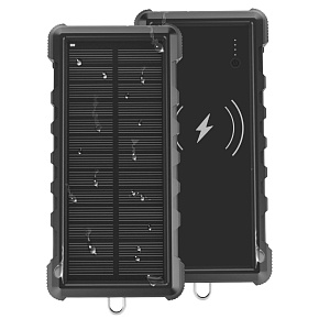 Solárna powerbanka VIKING W24W 24000mAh, QC3.0, bezdrôtové nabíjanie Solárna powerbanka VIKING W24W 24000mAh, QC3.0, bezdrôtové nabíjanie