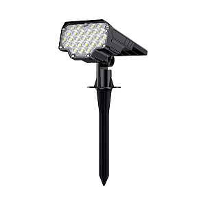 Vonkajšie solárne LED svetlo VIKING D26/650lm/2200mAh/3 režimy/IP65/inštalácia-zem i stenu Vonkajšie solárne LED svetlo VIKING D26/650lm/2200mAh/3 režimy/IP65/inštalácia-zem i stenu