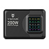 Viking USB GaN charger 200W PD PRO/sieťový adaptér/Output:3xUSB-C,2xUSB-A/Rýchlo nabíjania/