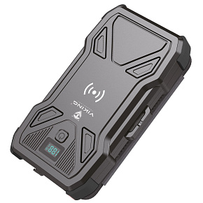 Solárna powerbanka VIKING TYR I/Output: 1xUSB-C, 2xUSB-A/Wireless charge 15W max/10000mAh/ LED svetlo Solárna powerbanka VIKING TYR I/Output: 1xUSB-C, 2xUSB-A/Wireless charge 15W max/10000mAh/ LED svetlo