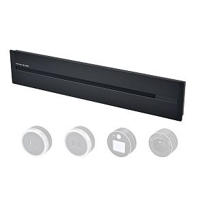 Zásuvková lišta - zápustná Viking LZ40B/230V,50Hz/40cm dĺžka/čierna/až 5 modulov/IP20/hliník/zápustná Zásuvková lišta - zápustná Viking LZ40B/230V,50Hz/40cm dĺžka/čierna/až 5 modulov/IP20/hliník/zápustná
