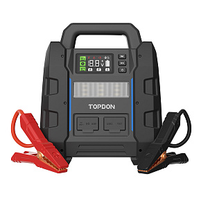TOPDON štartér a tester autobatérie V4500Plus/32000mAh(120Wh)/max. výstupný prúd 4500A//IP65 TOPDON štartér a tester autobatérie V4500Plus/32000mAh(120Wh)/max. výstupný prúd 4500A//IP65