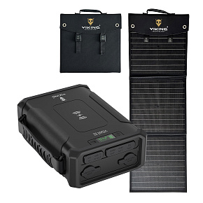 Set powerbanka Viking VIDAR III a solárny panel Viking L60 PD Set powerbanka Viking VIDAR III a solárny panel Viking L60 PD