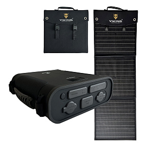 Set powerbanka Viking VIDAR IV a solárny panel Viking L60 PD Set powerbanka Viking VIDAR IV a solárny panel Viking L60 PD