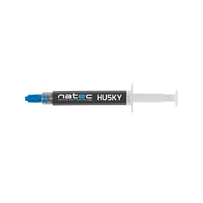 Teplovodivá pasta na CPU Natec Husky, tep. vodivosť 4.6 W.m, 4g Teplovodivá pasta na CPU Natec Husky, tep. vodivosť 4.6 W.m, 4g