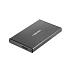 Externý box pre HDD 2,5" USB 3.0 Natec Rhino Go, čierny, hliníkové telo