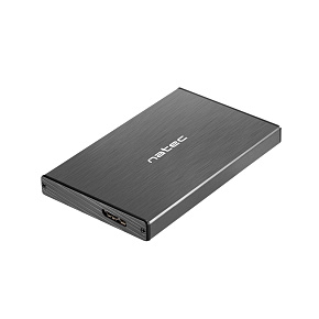 Externý box pre HDD 2,5" USB 3.0 Natec Rhino Go, čierny, hliníkové telo Externý box pre HDD 2,5" USB 3.0 Natec Rhino Go, čierny, hliníkové telo