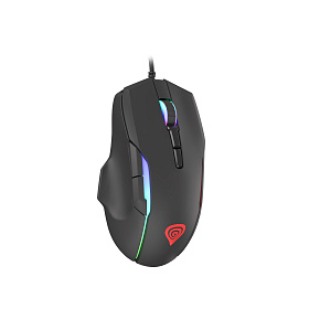 Genesis herná optická myš XENON 220 G2/RGB/Herná/Optická/Pre pravákov/12 400 DPI/Drôtová USB/Čierna Genesis herná optická myš XENON 220 G2/RGB/Herná/Optická/Pre pravákov/12 400 DPI/Drôtová USB/Čierna