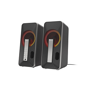 Genesis herné reproduktory HELIUM 100/RGB/Stereo/10W/Čierna-strieborná Genesis herné reproduktory HELIUM 100/RGB/Stereo/10W/Čierna-strieborná