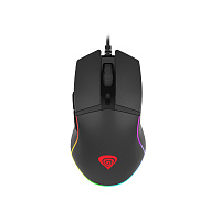 Genesis herná optická myš KRYPTON 220/RGB/6400 DPI/Herná/Optická/6 000 DPI/Drôtová USB/Čierna