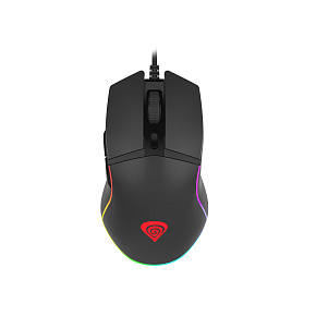 Genesis herná optická myš KRYPTON 220/RGB/6400 DPI/Herná/Optická/6 000 DPI/Drôtová USB/Čierna Genesis herná optická myš KRYPTON 220/RGB/6400 DPI/Herná/Optická/6 000 DPI/Drôtová USB/Čierna