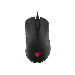 Genesis herná optická myš KRYPTON 200/RGB/6400 DPI/Herná/Optická/6 000 DPI/Drôtová USB/Čierna Genesis herná optická myš KRYPTON 200/RGB/6400 DPI/Herná/Optická/6 000 DPI/Drôtová USB/Čierna