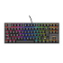 Genesis herná mechanická klávesnica THOR 303/TKL/RGB/Outemu Peach Silent/Drôtová USB/US layout/Čierna