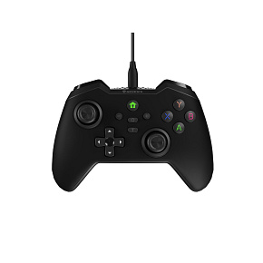 Drôtový gamepad Genesis MANGAN 300, pre PC/Switch/Mobil, čierny Drôtový gamepad Genesis MANGAN 300, pre PC/Switch/Mobil, čierny